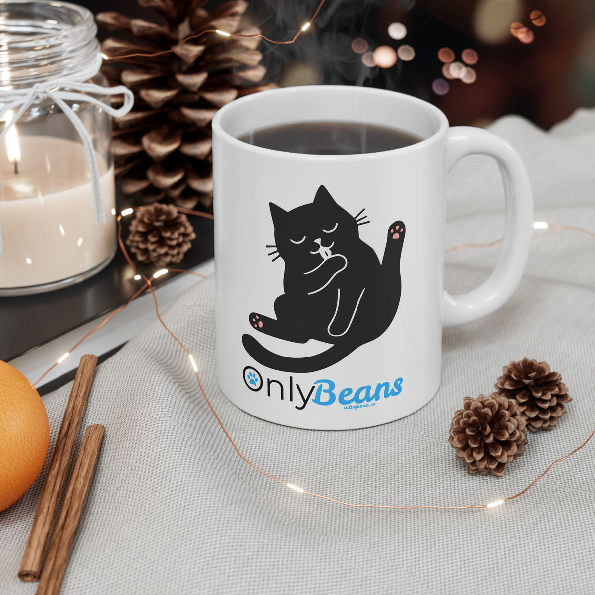 OnlyBeans Coffee Cup